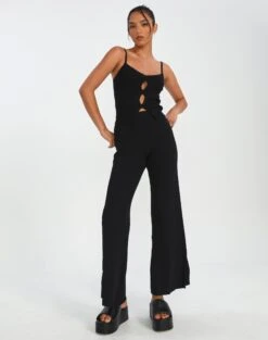 Glassons Store -Glassons Store co sonita cut out top black full kv89658vn